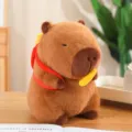 Mignonne peluche capybara avec frites douce poupée animal cadeau danniversaire pour filles - Capybara Frites / Pendentif 12cm