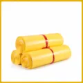 Yellow matte mailing bags packaging rolls heavy duty poly mailers waterproof clothing shipping bags - 17*30cm (100 Pieces/Pack) / Yellow (Matte)