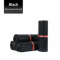 Black matte courier mailing bags, thickened plastic shipping bags for clothing, 100pcs/bundle. - 17*30cm (100 Pieces/Pack) / Matte Black
