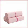 Pink courier bags matte finish thick plastic mailing bags for clothing shipping and packing 100pcs - 17*30cm (100 Pieces/Pack) / Light Pink (Matte)