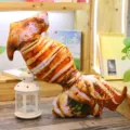 Funny simulation food plush pillow creative soft cushion novelty plush toy gift home decor - Squid (Medium 58CM)