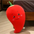 Cute red chili plush pillow soft vegetable stuffed toy doll home bedroom decor gift - 30cm (0.1kg) / Chili