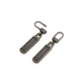 Metal detachable zipper pull replacement for bags jackets backpacks clothing hardware accessories - 5 Pieces/Pack (9x50mm) / Copper