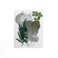 Natürliche gepresste Blätter für DIY Handwerk, Kunstharz Handyhüllen und florale Dekorationen. - 1 Blatt/15 Stücke / Stil 02