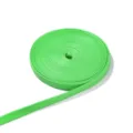 Grünes flaches PU-Lederband als Rolle für DIY-Basteln, Geschenkkartonverpackung und Nähzubehör. - 5 Meter Pro Packung / Grün