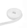 Weißer flacher PU-Lederstreifen, Kunstlederband für DIY-Basteln und Geschenkverpackung. - 5 Meter Pro Packung / Weiß