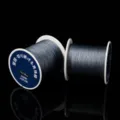PE japanischer Perlenfaden, starker verschleißfester DIY Schmuck Faden zum Basteln. - 0.305mm Hohe Spule Grau (1 Rolle/Ca. 200m)