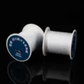 Weisse PE Perlenschnur 1.0mm 200m fuer DIY Perlenketten und Armbander Herstellung - 0.168mm Hohe Spule Weiß (1 Rolle/Ca. 200m)