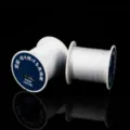 Weißer PE Perlenfaden Spule, 1.5# 0.205mm 200M Perlenschnur für DIY Schmuckherstellung. - 0.205mm Hohe Spule Weiß (1 Rolle/Ca. 200m)