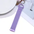 Purple woven keychain and bag charm, stylish and portable accessory for daily use and school bags. - F1 Purple Rope Purple Buckle / 1 Piece