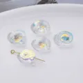Ozean-Serie AB Farbe Muschel Glas Perlen für handgemachte DIY Armband Schmuckherstellung Teile. - Weiße Schnecke