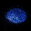 Blue glitter nail sequins hexagonal sparkly flakes for stunning nail art and craft DIY. - Laser Royal Blue Hexagonal Iridescent Sequins