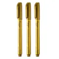 GuangNa metallic gold marker pen, water based low odour craft pen for art design and writing. - 3pcs / Gold