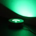 Wooden LED lighted display base for crystal ball night light electronic gadget decor. - 6cm / Multicolor Light