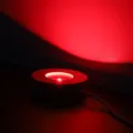 Wooden LED light base for crystal ball night light display stand with red lighting effect. - 7cm / Multicolor Light