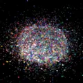 Colorful nail art glitter sequins detail, hexagonal laser flash powder for dazzling manicure. - Laser Mixed Color Hexagonal Iridescent Sequins