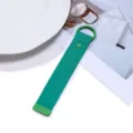 Green Woven Lanyard Keychain Minimalist Bag Pendant Student Anti-lost Hanging Ornament - F19 Lake Green Rope Green Buckle / 1 Piece