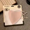 Masque facial en velours chaud d'hiver coupe-vent protection contre le froid rose doux - Taille unique / Rose