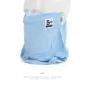 Ice silk sun protection face mask breathable neck guard anti-UV summer outdoor mask for women - Light Blue