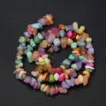 Perles de gravier en cristal irrégulières colorées pierres précieuses pour bracelet collier DIY. - 41 Modèles