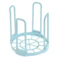 Blue plastic kitchen cup drying rack, detachable multi-functional bottle organizer storage. - Fresh Blue