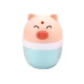 Cute pig press-type automatic pop-up toothpick dispenser holder for home kitchen desktop box. - Cartoon Toothpick Holder - Pig
