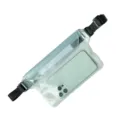 Transparent waterproof phone pouch waist bag for outdoor swimming and sports protection - 22*21.5CM / Waterproof Waist Bag - White