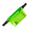 Waterproof phone waist bag neon green transparent pouch outdoor swimming rafting dry bag pocket - 22*21.5CM / Waterproof Waist Bag - Green