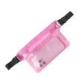 Roze waterdichte telefoon heuptas voor buiten strand zwemmen meerlaags verzegeld etui - 22*21.5CM / Waterdichte heuptas - roze