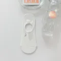 Calzini invisibili bianchi da donna, design estivo sottile e basso con ricamo di luna. - Taglia unica / Luna