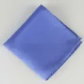 Blauwe polyester fijn rooster pochet voor heren pak zakelijke bruiloft formele kleding. - Hemelsblauw