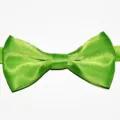 Farfallino in raso a doppio strato verde per bambini e adulti cravatta di moda - 21 Verde Chiaro