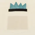 Heren effen turquoisekleurig polyester zijde pochet voor zakelijk pak en bruiloft. - Meerblauw