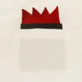 Rode pochet voor heren pak zakdoek multi piek vouw formele borstzak accessoire - Bordeauxrood