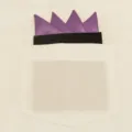 Paarse heren pochet, variant van vierhoekige vouw kostuum zakdoek voor huwelijk en zaken. - Elegant Paars