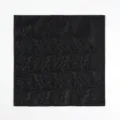 Heren zwarte paisley pochet zakdoek klassieke stijl voor formele pak borstzak decoratie - Zwart