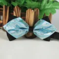 Herren Erwachsener Spitz Brokat Fliege Geometrisches Muster Formelle Hochzeit Party - LJ-JD12