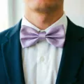 Nœud papillon satiné violet unicolore pour homme mariage formel affaires fête élégant costume - Violet Clair