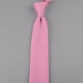 Rosa Strickkrawatte Detailansicht, stilvolle Herren Business Casual schmale Krawatte Krawatte. - 06 Rosa