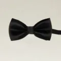 Schwarze Kinder Schüler Fliege Polyester elastisch formelle Performance Halsschmuck Artikel - Schwarz