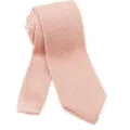 Cravatta a maglia rosa per uomo, cravatta d'affari casual con design a punta affilata elegante. - 23 Rosa chiaro