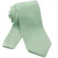 Cravatta in maglia verde menta da uomo, cravatta slim da 7cm elegante per affari casual. - 24 Verde chiaro