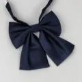 Dunkelblaue JK Uniform Schleife, winkelförmige Feder-Kragen-Accessoires für Matrosenhemden. - Flacher Stil (LH-CBYG30)