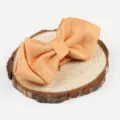 Oranger Jacquard Spitzer Fliege fuer Herren, Stilvoller Strukturierter Hochzeitsanzug - Orangegelb