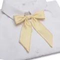 Einfarbige gelbe schraege lange JK Uniform Schleife fuer Matrosenhemd Kragen Blume - Spitzer Langer Griff Stil (LH-CBYG06)