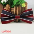 Herren Klassische Gestreifte Polyester Fliege Business Hochzeit Formale Kleidung Neu - Nr. 66
