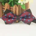 Herren Fliege spitz gepunktet burgund blau elegant Hochzeit Business Anzug Zubehör - LJ-JJ217