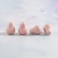 Perle di ceramica rosa a forma di pera per fai da te bracciale collana accessori moda - Rosa pallido (Pezzo singolo)