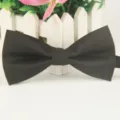 Klassische Herren Fliege aus Polyester, strukturierte elegante Halsbekleidung für Anzüge. - LJ-HH01
