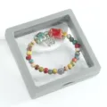 New Chinese ethnic style ceramic beaded bracelet, colorful single-circle handmade jewelry SKU variant. - CS041 Dreamy Butterfly Wings (Boxed)